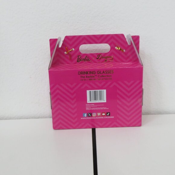 Barbie Drinking Glasses Cups lids straws Barbie X Drag… - Picture 5 of 5